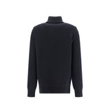 Loewe Black Lamb Fur Full-Length Jacket
