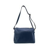 Baldinini Trend Blue Leather Women Crossbody Bag