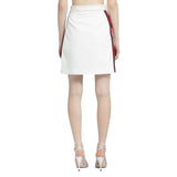 Gucci White Polyester Mini Skirt