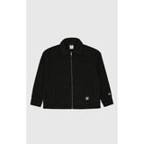 Champion Black Polyester Full-Length Jacket