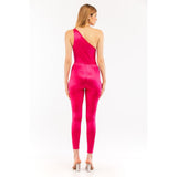 Elisabetta Franchi Pink Polyamide Jumpsuit