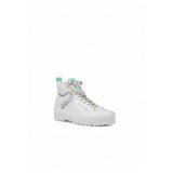 Superga White Fabric Chunky Sneakers