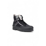 Superga Black Fabric Athletic Sneakers