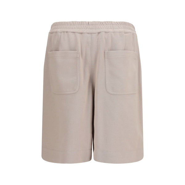 Brunello Cucinelli Beige Cotton Shorts