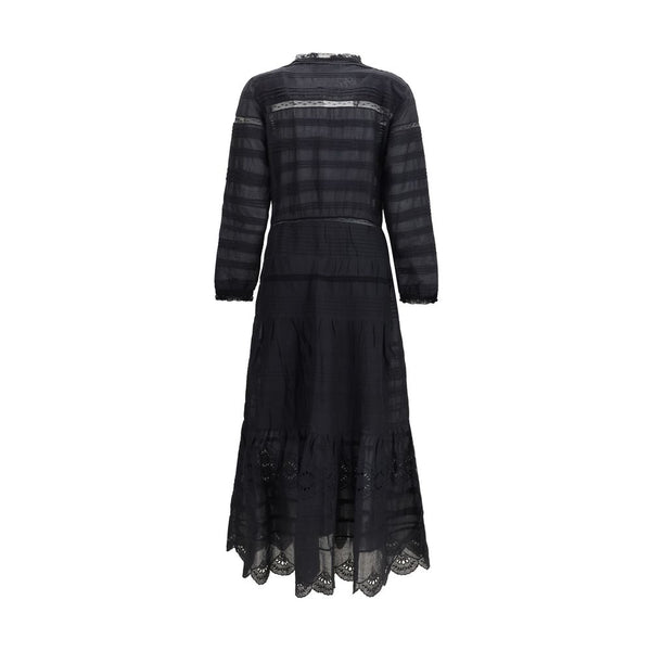Marant Etoile Black Cotton Casual Dress