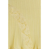 Self-Portrait Multicolor Viscose Mini Skirt