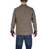 In My Hood Green Linen Blazer