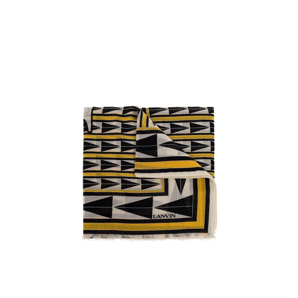 Lanvin Multicolor Wool Scarf