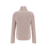 Ami Paris Multicolor Cotton Turtleneck