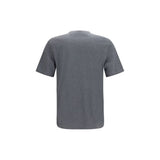Brunello Cucinelli Blue Cotton T-Shirt