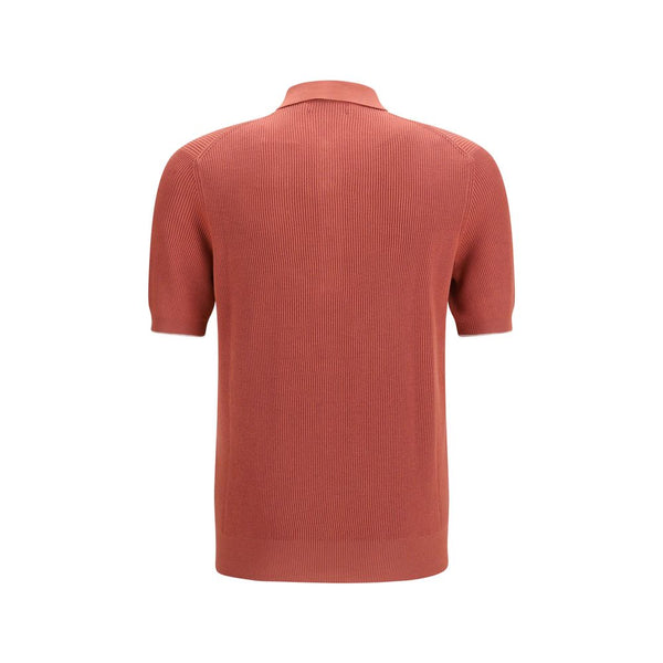 Brunello Cucinelli Multicolor Cotton Polo Shirt