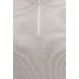 Brunello Cucinelli Beige Cotton Sweatshirt