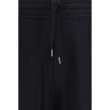 Brunello Cucinelli Black Cotton Joggers (Workout Pants)