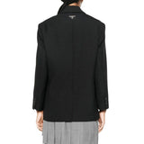 Prada Black Virgin Wool Blazer