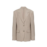 Prada Beige Mohair Blazer