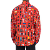 Balenciaga Red Cotton Dress Shirt
