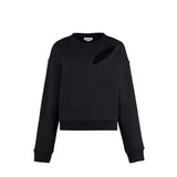 Alexander McQueen Black Cotton Sweatshirt