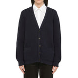 Prada Blue Cotton Cardigan