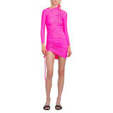 Balenciaga Multicolor Polyamide Casual Dress