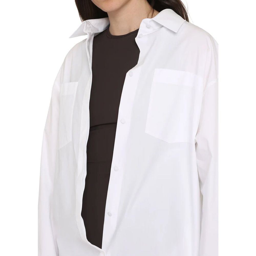 Valentino Garavani White Cotton Dress Shirt