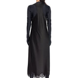 Balenciaga Black Acetate Casual Dress