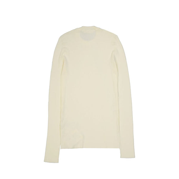 Jil Sander White Cotton Sweatshirt