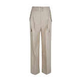 Prada Beige Cotton Cargo Pants