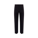 Salvatore Ferragamo Blue Cotton Casual Pants