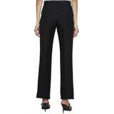 Valentino Garavani Black Silk Flared Pants