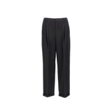 Saint Laurent Black Cashmere Dress Pants