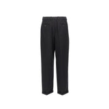 Saint Laurent Black Cashmere Dress Pants