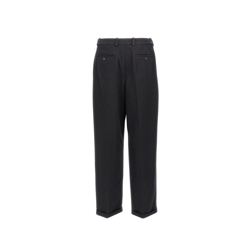 Saint Laurent Black Cashmere Dress Pants