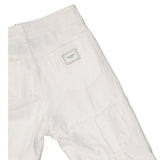 Dolce & Gabbana White Cotton Relaxed Fit Jeans