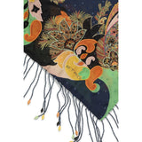 Etro Multicolor Silk Scarf