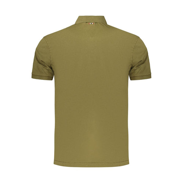 Napapijri Green Cotton Men's Polo Shirt