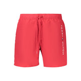 Tommy Hilfiger Rosso Polyester Mens Swimwear