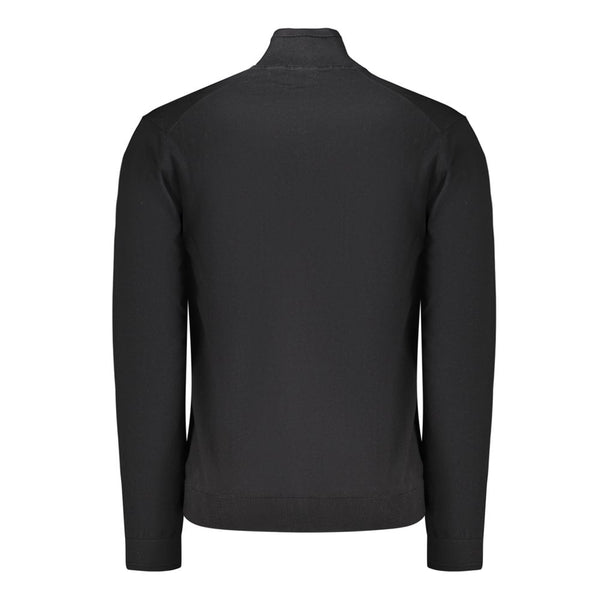 Napapijri Black Cotton Men's Sweater