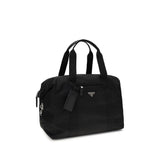 Prada Black Recycled Polyamide Luggage And Travel