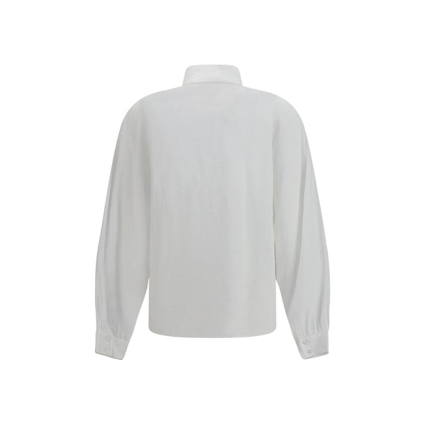 SOSUE White Cotton Blouse