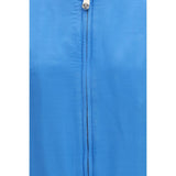 Versace Blue Silk Bomber
