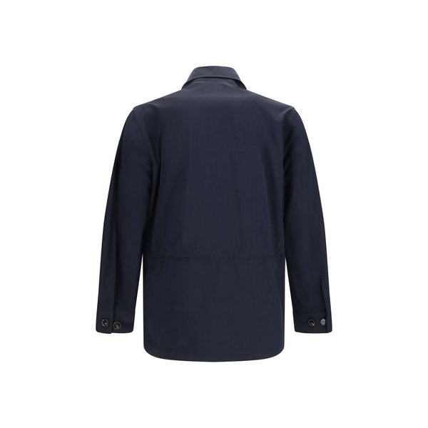 Burberry Blue Polyamide Coat
