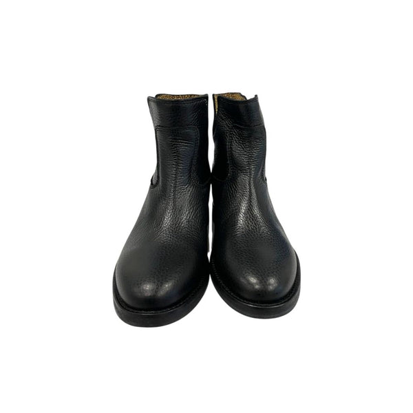 Borbonese Black Leather Women Boot