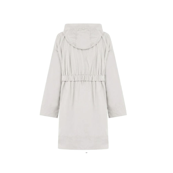 Herno Gray Elastane Coat