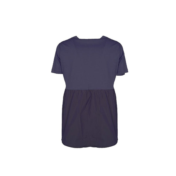 Herno Blue Cotton T-Shirt