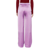 Herno Purple Polyester Casual Pants