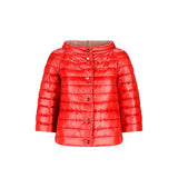 Herno Red Polyamide Full-Length Jacket