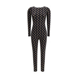 Marine Serre Brown Polyamide Jumpsuit