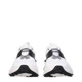 Valentino Garavani White Fabric Athletic Sneakers