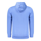 Coveri Moving Blue Cotton Men's Sweatshirt