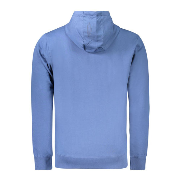 Coveri Moving Blue Cotton Mens Sweatshirt